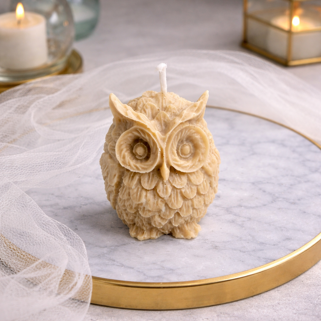 Midnight Owl Candle